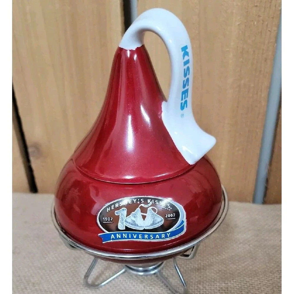 Hershey's Kisses 100th Anniversary Edition Ceramic Fondue Pot